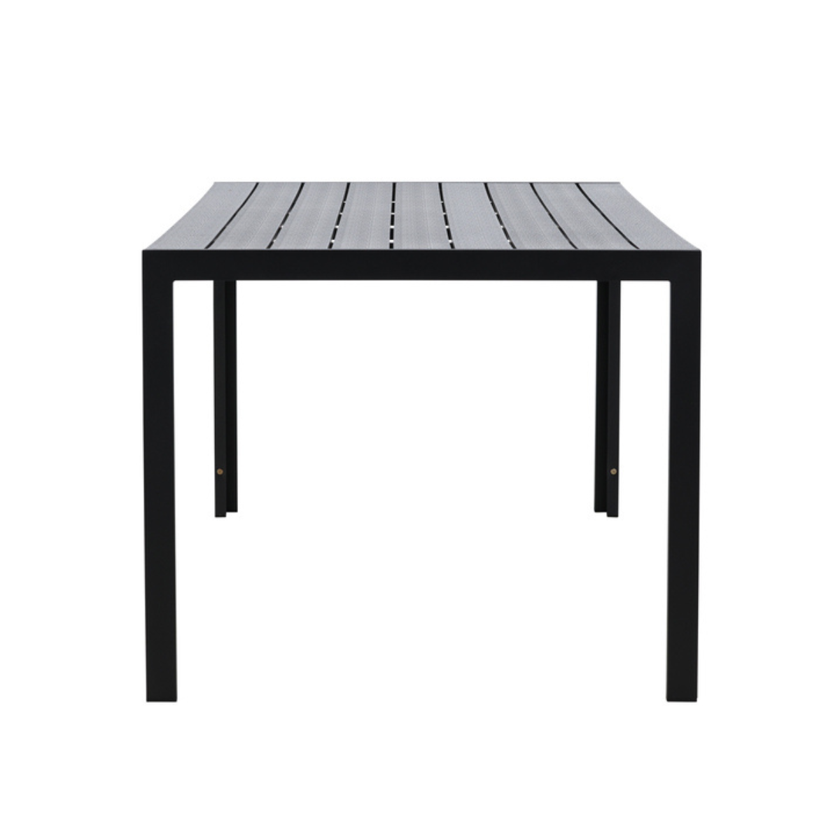 VD MIKA 205X90 Black classic Dining table